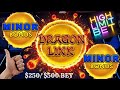 OMG!! I EMPTIED this Dragon Link slot with SEVERAL Progressives MINOR JACKPOTS!!