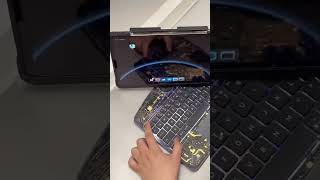 360 Swivel Keyboard Clear Case For IPad Smart Trackpad