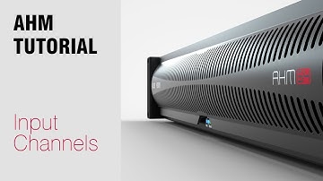 AHM System Manager - Input Channels