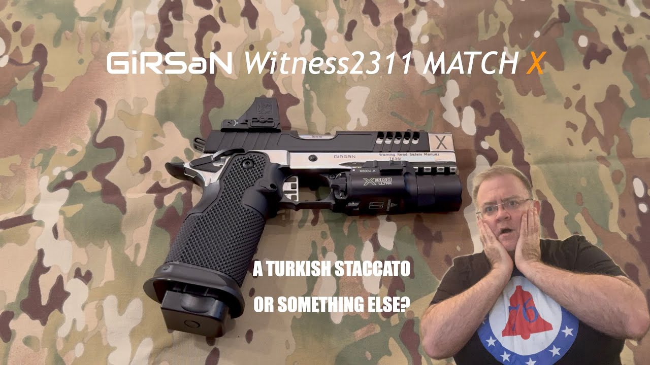 Girsan Witness2311 Match X, бюджетный вариант Staccato?