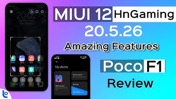 Poco F1 - MIUI 12 HnGaming 20.5.26 Review | Boosted Performance for Games and New features 🔥🔥