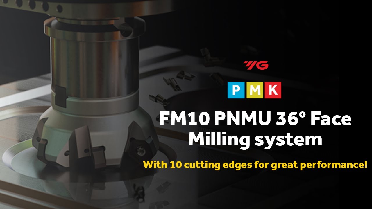 20 FASTER SPEEDS VS 45° Face Mills with YG1's PNMU 36° Face Mill! YouTube
