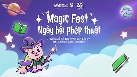 Chuỗi hoạt động đầy thú vị tại Language Link Academic trong dịp lễ Halloween