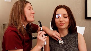 Asmr Relaxing Sounds Head-To-Toe Doctors Medical Exam Roleplay