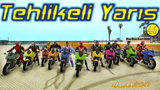 MOTORLARLA TEHLİKELİ YARIŞ İLGİNÇ VE HEYECANLI KAMİL DAYI SUNUCU screenshot 1