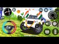 Modified Mahindra Thar😈Games:India White Thar (Gadi Wala Games) Car Game Android Game - #2026