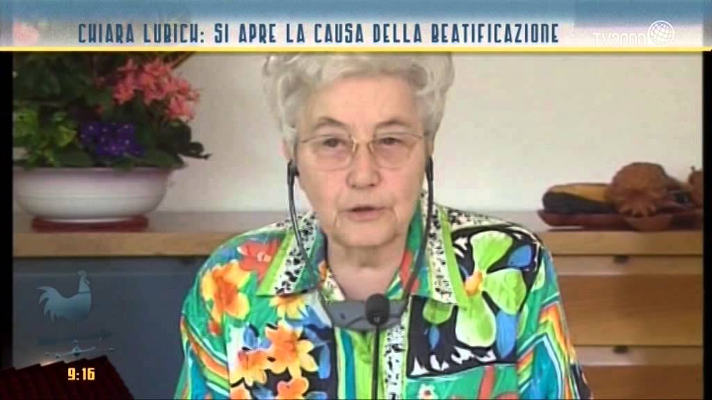 Maria Voce, presidente Movimento dei Focolari, a Bel tempo si spera.