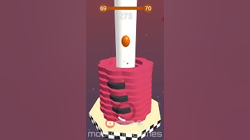 STACK BALL 🏈 ALL LEVEL GAMEPLAY #stackball #shorts #newgame #iOSgames #Androidgames #gameplay