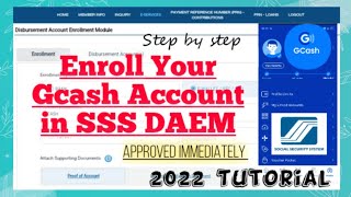 Part 4.1: Gcash Account for SSS DAEM Enrollment|DISBURSEMENT ACCOUNT ENROLLMENT MODULE (DAEM)