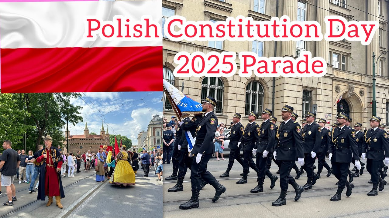 Święto Konstytucji | 3 May Constitution Day celebration in Poland |Great Parade Clips #polska #2025