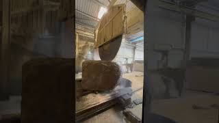 Cutting a 12 Tonne Stone #quarrying #stonecutter #bluecollar #shorts #fyp