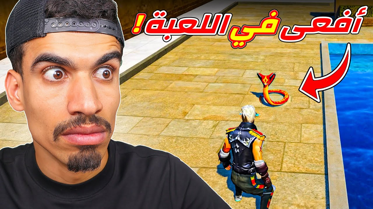هذا شخص وجد افعى في اللعبة !!