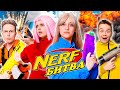 Самая ЭКСТРЕМАЛЬНАЯ БИТВА NERF с Друзьями!