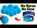 How to make Jumping Ball with Vaseline | Kinetic Clay Making at home [ASMR]