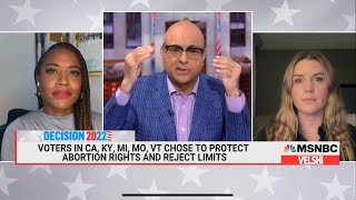 Alencia Johnson on MSNBC November 11 2022 Profile