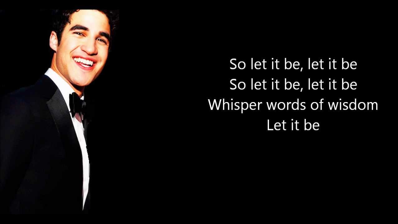 Darren Criss- Let It Be