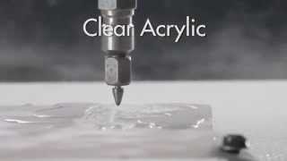 Cut Clear Acrylic With A MAXIEM JetMachining Center