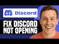How To Fix Discord Not Opening - Step By Step Tutorial