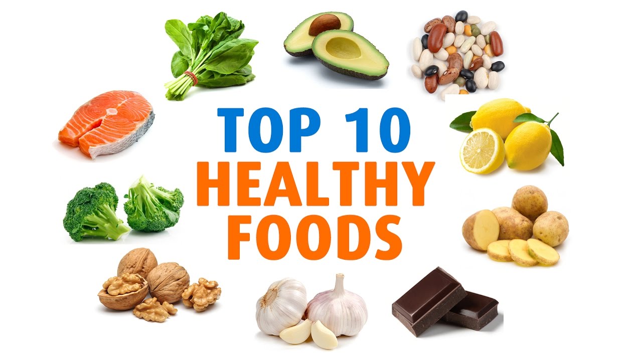 Top 10 Healthy Foods - YouTube