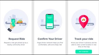 Onboarding UI | App Intro Slider in React Native || Cab Booking App #1