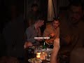 Men’s fitness retreat - welcome dinner - Bali