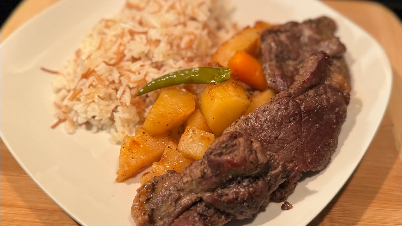 ورقة اللحمة الضاني بتتقدم في المطاعم😋 هتعمليها بكل سهولة