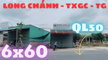 MS256 ( ĐÃ BÁN ) Bán đất mặt tiền Quốc lộ 50 Hồ Biểu Chánh thị xã Gò Công TG giá rẻ
