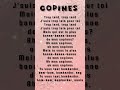 Aya Nakamura - Copines (Lyrics) #Copines #AyaNakamura #AyaNakamuraCopines #CopinesSong#CopinesLyrics