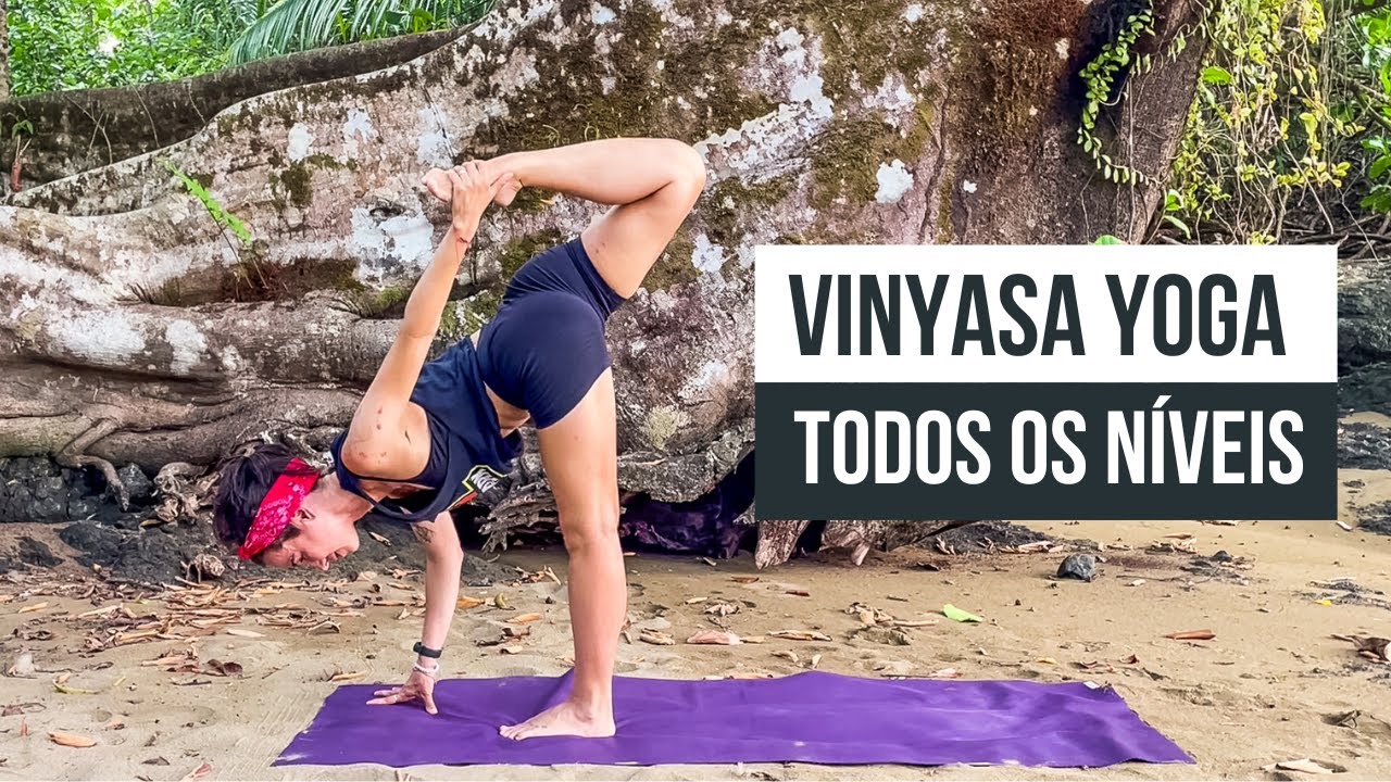AULA DE VINYASA YOGA Ligeiramente Desafiadora | 25-Min