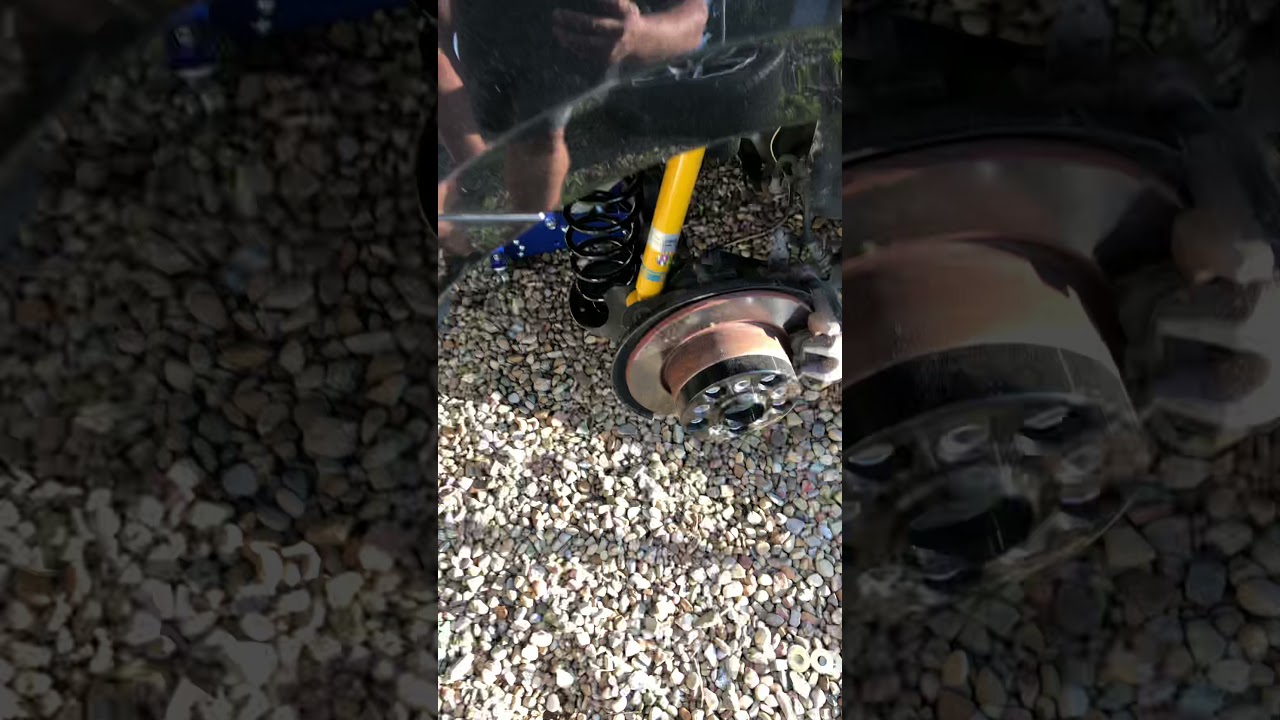 VW MK6 Jetta Solid beam rear axle shock talk YouTube