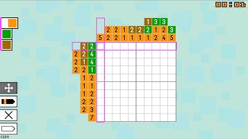 Pic-a-Pix Color 2🧩:  Level 11