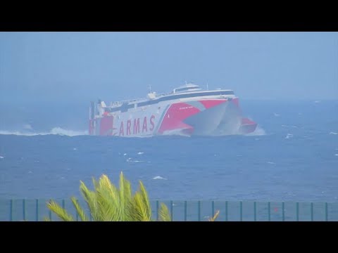 As&iacute; se vence el temporal de Levante en la l&iacute;nea del Estrecho