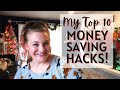 MONEY SAVING TIPS, HACKS & HABITS FOR A FRUGAL LIFE! MY FAVORITE BUDGET TRICKS!