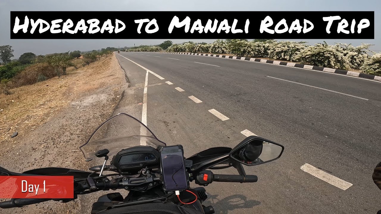 Day 1 | Hyderabad to Nagpur Bike Ride on Dominar 400 | Couple Rider 