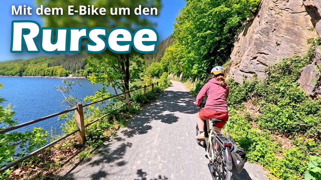 E-Bike Traumtour um den Rursee 🚴‍♀️🌲 | Eifel erleben mit Linda