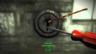 Unlimited EXP using Lockpicking! FALLOUT 4 (EXPERT LOCKPICKING REQUIRED) Legit No Glitch