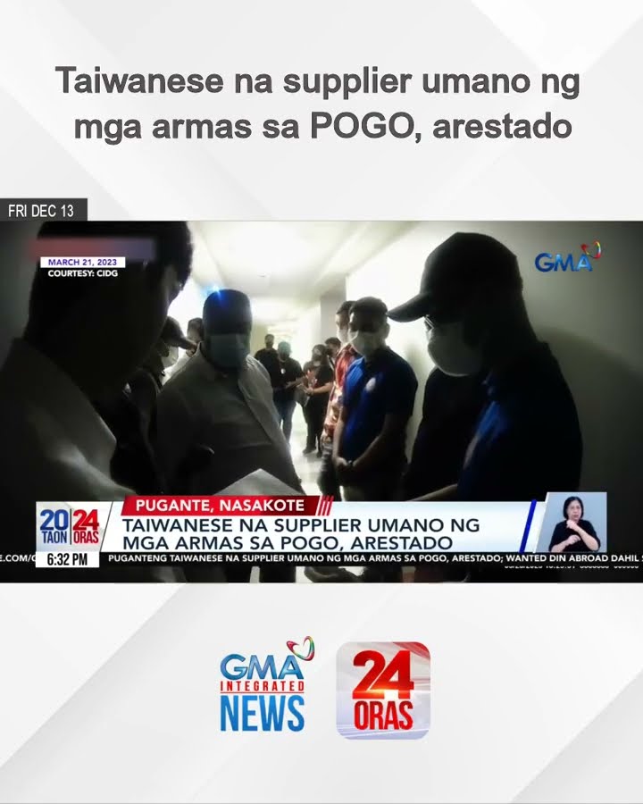Taiwanese na supplier umano ng mga armas sa POGO, arestado | 24 Oras