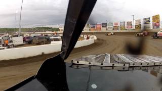 I-55 raceway modified heat race 4-7-2012 tim hancock