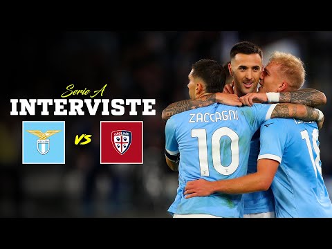 🗣️ LE INTERVISTE A MISTER SARRI, LAZZARI, VECINO E ISAKSEN | LAZIO-CAGLIARI 2-0