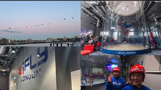 IFLY INDOOR SKYDIVING EXPERIENCE AT THE 02 | PREPARING FOR SKYDIVING IN AUSTRALIA !