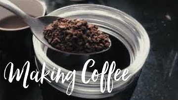 Making Coffee (B-Roll Sequence)