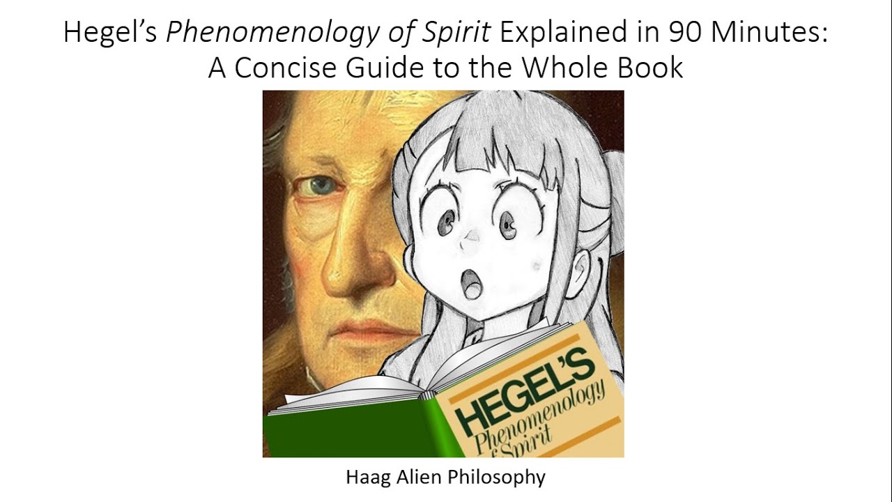 Hegel Phenomenology of Spirit Explained in 90 Minutes Chad Level Full Book Summary / Synopsis