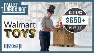 Walmart Toys Returns Pallet Unboxing - Worth the Investment?
