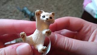 Unboxing Schleich arctic fox kit and husky!