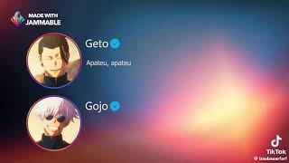 Gojo Geto Singing Together