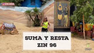 SUMA  Y RESTA | ZIN 96 | SALSA CHOREO ZUMBA  | ZIN ONE ON ONE