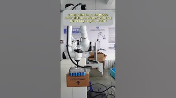 #cobot #robot #industrialrobot #sixaxisrobot #automated #robotarm #magichands #palletizing