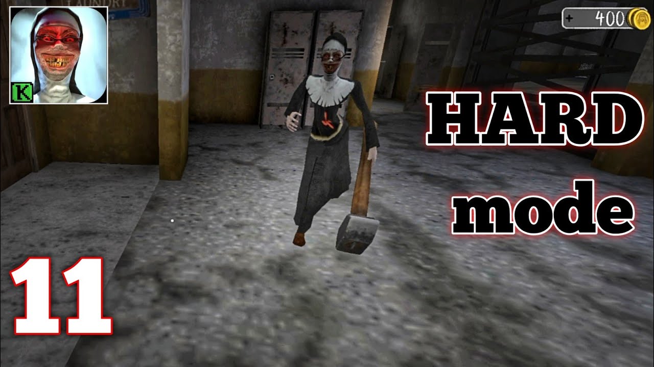 Evil nun door escape in Hard mode