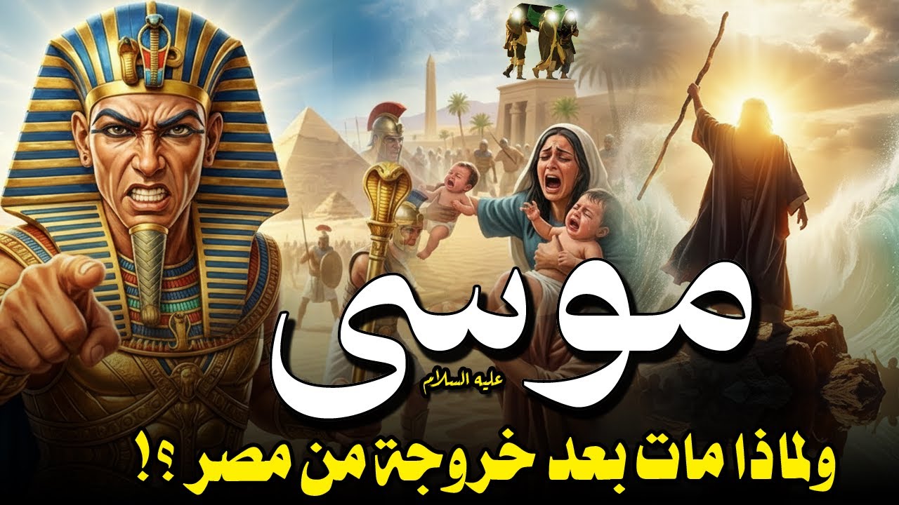 كيف مات موسى وهو فى ارض التيه ؟! ولماذا اخرج جسد يوسف من نهر النيل وهو خارج من مصر ! واين قبره اليوم