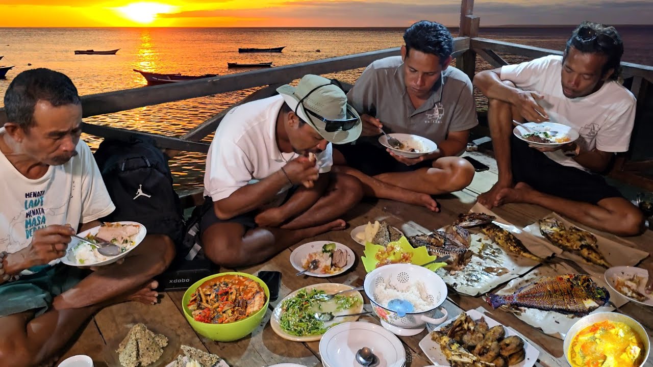 SPOT GACOR! Turun Umpan langsung di sambar 😱 Bbq & Makan bersama teman² dari NTB